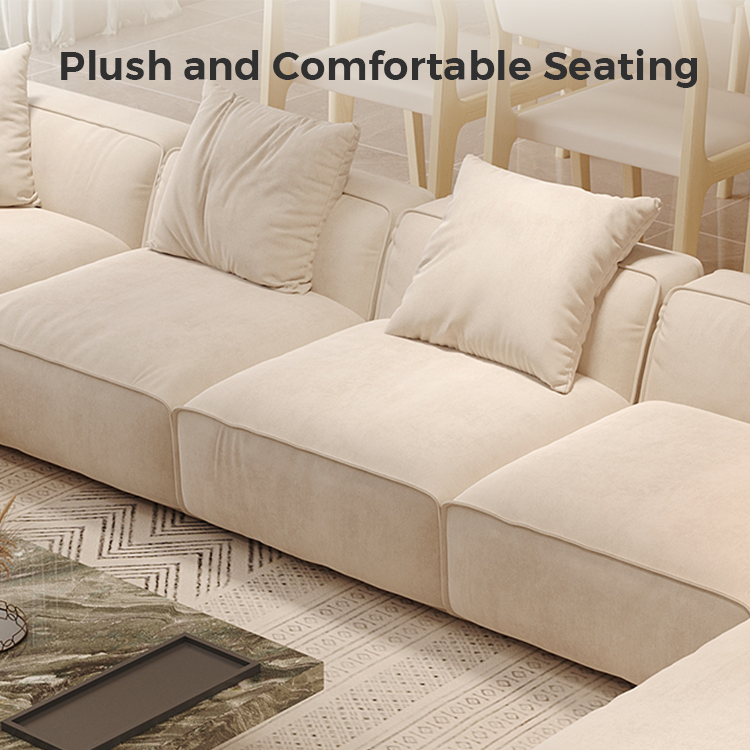 Buy Fujairah Sectional U Shape Modular Sofa @Upto 70% Off at