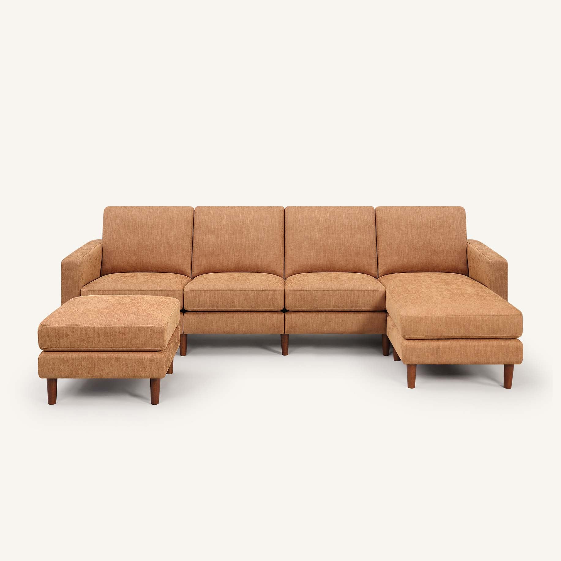 Transformer Linen Double Chaise Sectional