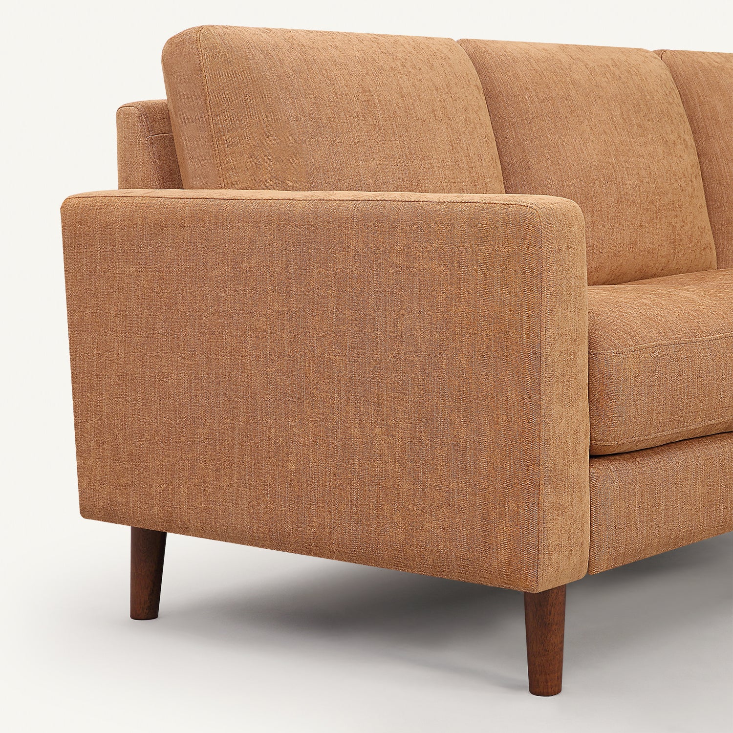 Transformer Linen 5-Seat Sofa with Ottoman