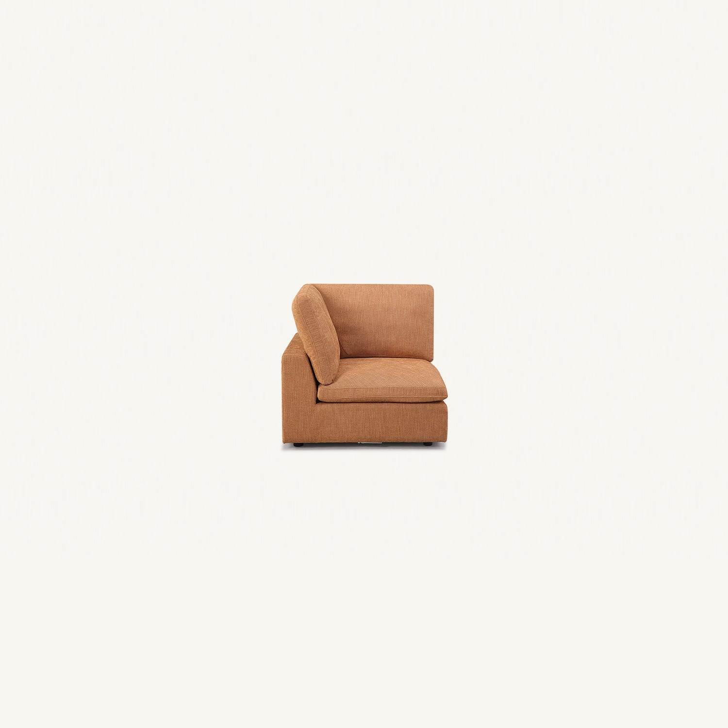Cloud Tan Linen Corner Chair