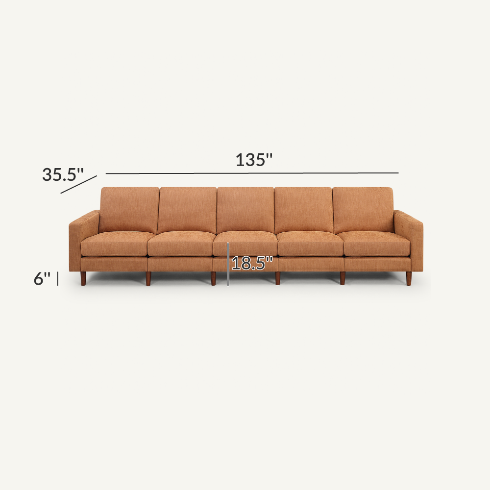 Transformer Linen 3-Seat Sofa