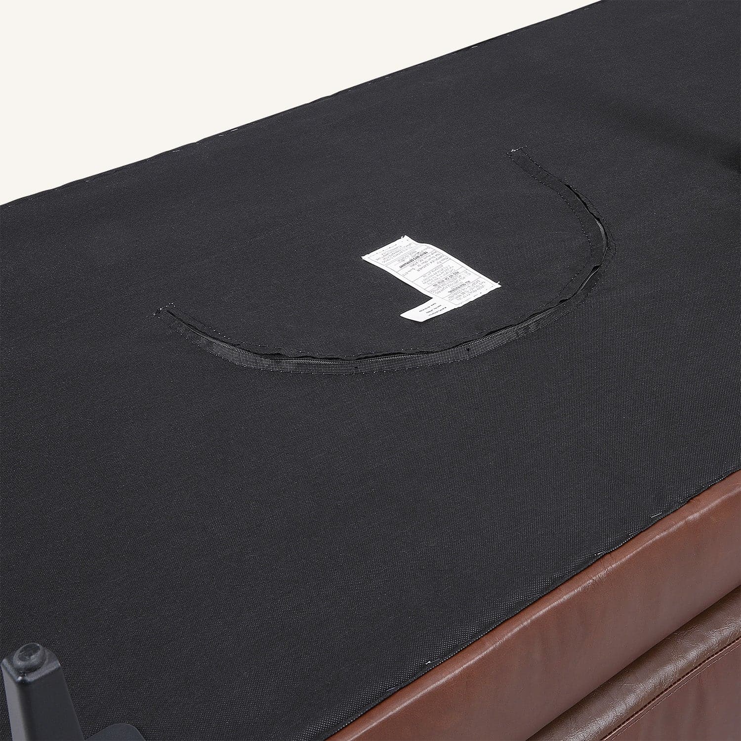 Harvard Chocolate Brown Oil Wax Leather 3-Seater Sofa with Ottoman
